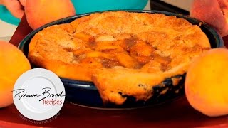 Peach Cobbler Recipe  Easy Classic Peach Cobbler Recipe Video [upl. by Sullivan]