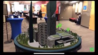 Augmented Reality AR Future City Data Development [upl. by Bil]