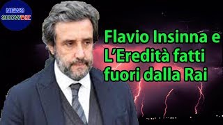 Flavio Insinna e L’Eredità fatti fuori dalla Rai ecco chi li sostituirà [upl. by Yadnus]