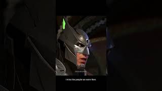 Batman and Superman Talks About Old Days 💀  Injustice 2 shorts [upl. by Enilegna]