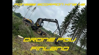 Ponsse Scorpion King  Drone Pov  Finland [upl. by Nat455]