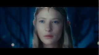 Lord of the Rings  Lothlórien Music amp Ambience Beautiful Night Scene with Galadriel [upl. by Denoting]