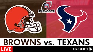 Browns vs Texans Live Streaming Scoreboard PlayByPlay Highlights  NFL Playoffs 2024 On NBC [upl. by Ardnuassac]