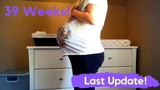 39 Weeks Pregnant  Last Pregnancy Update Bumpshot [upl. by Oirogerg730]