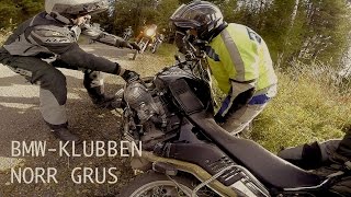 BMW Klubben D7 NorrGrus 2014  BMW MC Club Sweden North Gravel [upl. by Cerveny]