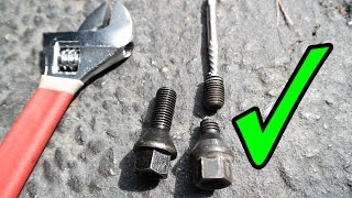 How to Remove Broken off Wheel Bolts on a BMW [upl. by Weeks]