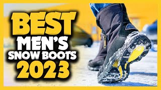 Best Snow Boots For Men  The Only 5 You Should Consider Today [upl. by Leinnad79]