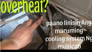 Paano linisin cooling system Ng multicabSuzuki F6A scrum tamjunsvlog [upl. by Ssitruc]