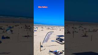 Beach FortMahon Plage view🏖🏝beachfortmahon entertaimentenjoymentfrance sablefranceSuperplac [upl. by Carol-Jean]