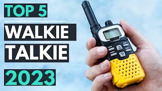 Top 5 Best Walkie Talkies 2023 [upl. by Zosima348]