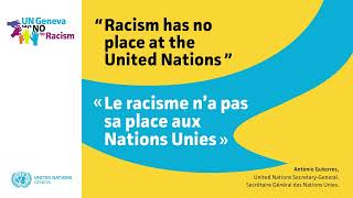 THE UNITED NATIONS INTERNATIONAL DAY FOR THE ELIMINATION OF RACIAL DISCRIMINATION [upl. by Ayotan812]