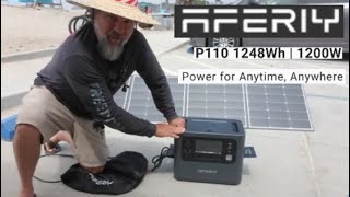 Aferiy 1200 P110 1248WH Power for Anywhere and Anytime [upl. by Udall]