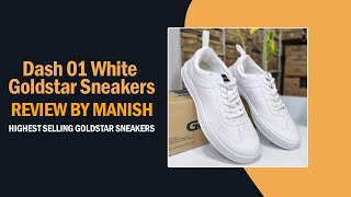 Dash 01 White Goldstar Sneakers Review  GoldStar Shoes Factory in Nepal  GoldStar Shoes Price [upl. by Meadow]