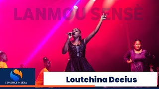 LANMOU SENSÈ 🎶 Loutchina Decius  Performance live Palais Municipal [upl. by Aihsyt]