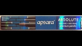 Worlds Best Pencil search  Apsara ABSOLUTE premium pencils review [upl. by Lainey]