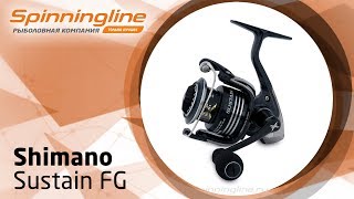 Безынерционная катушка Shimano Sustain FG [upl. by Devlin284]