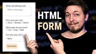 28  HOW TO CREATE amp STYLE FORMS IN HTML  2023  Learn HTML and CSS Full Course for Beginners [upl. by Atte]