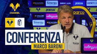 Baroni quotPartita da affrontare con tanta attenzione e grande soliditàquot [upl. by Norvin]