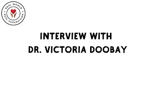 Interview with Dr Victoria Doobay [upl. by Pas]