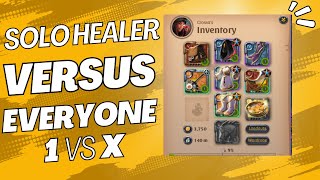 healer but solo vs everyone CAN YOU KILL [upl. by Saidel364]