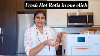 Rotimatic Review Automatic Roti makerHow to easily use and clean rotimatic [upl. by Sirdna]