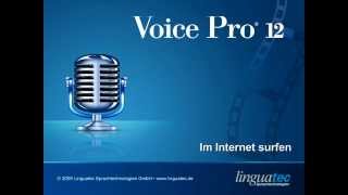 Voice Pro 12 Spracherkennung im Internet surfen per Sprache [upl. by Micco498]