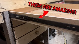 Ravinite Drawer Slides  Installation amp Review [upl. by Oslec]