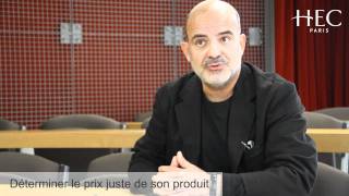 Comment déterminer le prix juste de son produit [upl. by Narcho]