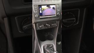 Volkswagen Polo 2017 reverse camera install [upl. by Nnaytsirk]