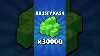 30000 KRUSTY KASH brawlstars [upl. by Iegres]