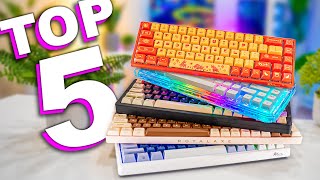 Top 5 Best Mechanical Keyboards 2024 [upl. by Ahtnamas303]