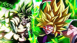 79 MILL HES A GOD AMONG SAIYANS LR SSJ FULL POWER BROLY 55 SHOWCASE DBZ Dokkan Battle [upl. by Attekahs]