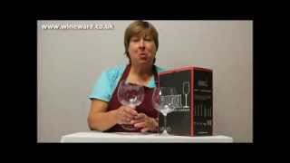 Riedel Vinum Montrachet  Chardonnay Wine Glass Video  641697  Wineware [upl. by Conlin]