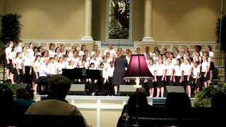 HTMS Chorus  Laudate Dominum Omnes Gentes Patti Drennan 3142011 [upl. by Noami639]