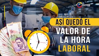 Reducción de la jornada laboral se aumenta valor de la hora diaria [upl. by Primo580]