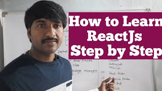 How to Learn React JS  React Learning path step by step [upl. by Wahlstrom]