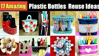 17 AMAZING PLASTIC BOTTLE CRAFT IDEAS FOR HOME17 CLEVER WAYS TO RECYCLE PLASTIC BOTTLES AT HOME [upl. by Tnerual364]