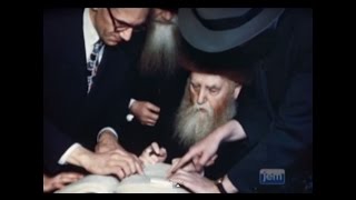 The Previous Rebbe Accepts US Citizenship  RARE Footage from 1949 [upl. by Ettenwahs]