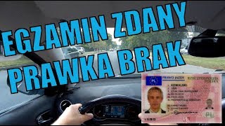 ZDAŁEM EGZAMIN MOGĘ JEŹDZIĆ BEZ ODEBRANEGO PRAWKA [upl. by Nytsirk531]