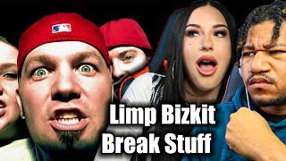 OUR FIRST TIME HEARING Limp Bizkit  Break Stuff Official Music Video REACTION [upl. by Gavrilla]