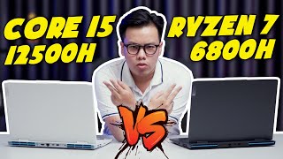 So Sánh Core i5  12500H vs Ryzen 7  6800H 2022 Nhiều Nhân hơn chưa chắc đã Mạnh Hơn [upl. by Nolat792]