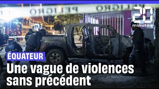 Équateur  Le pays fait face à une montée inouïe de violences [upl. by Lierbag]