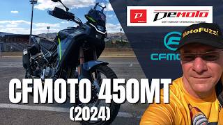 CFMoto 450MT 2024  Probefahrt Walkaround Soundcheck  VLOG 516 [upl. by Jacoba]