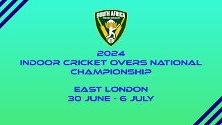 Indoor South Africa IPT Overs 2024  Court 1 Day 4 Wednesday 3 July [upl. by Ymmaj]