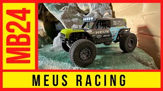 MEUS MB24  Ultra4 Bronco body and chassis for the Axial SCX24 [upl. by Nivert812]