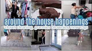 Around The House Happenings Closet Cleaning Grannies Brownies Mom Life And Beyond [upl. by Murton]