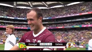 GALWAY SUPPORTERS SINGING N17 AFTER GALWAY V DONEGAL  2024 ALL IRELAND FOOTBALL SEMIFINAL [upl. by Moshell]