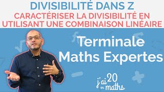 Caractériser la divisibilité Utiliser une combinaison linéaireDivisibilité dans Z  Maths Expertes [upl. by Oinota]