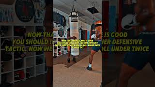 🥊 DEFENSE WHILE PUNCHING HEAVY BAG DRILL HOW TO TAKE YOUR HEAD OFF THE LINE DRILL [upl. by Apurk260]