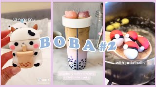 TIKTOK BOBA COMPILATION 2🧋☁️ [upl. by Nosiram]